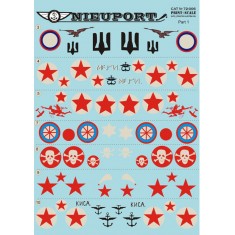 1/48 Nieuport 17-25 biz (Part 1) Decals 