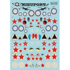 1/72 Nieuport 17-25 biz (Part 2) Decals 