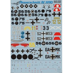 1/72 Messerschmitt Bf 109D Decals