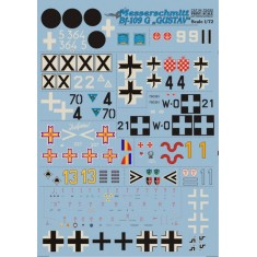 1/72 Messerschmitt Bf 109G Decals