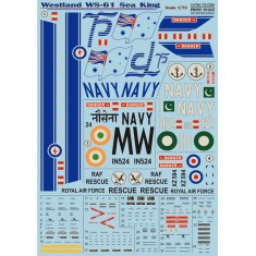 1/72 Westland WS-61 Sea King Decals