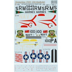 1/72 Douglas F3D Skyknight Decals