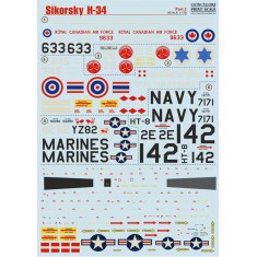 1/72 Sikorsky H-34 (Part 2) Decals