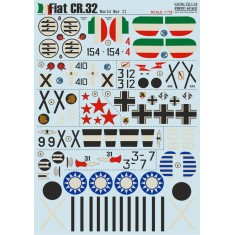 1/72 Fiat CR 32 Decals