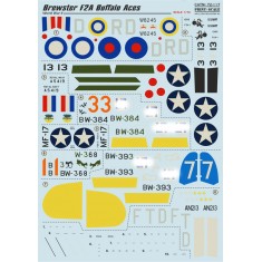 1/72 Brewster F2A Buffalo Decals