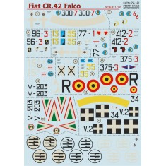 1/72 Fiat CR.42 Falco Decals