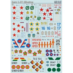 1/72 Wet Decals - Aero L-39 Albatros