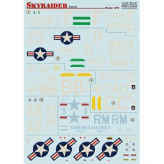 1/72 Wet Decals - Douglas A-1 Skyraider Part 2