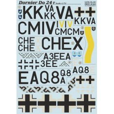 1/72 Wet Decals - Dornier Do-24 T