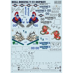 1/72 Wet Decals - Bell-Boeing V-22 Osprey