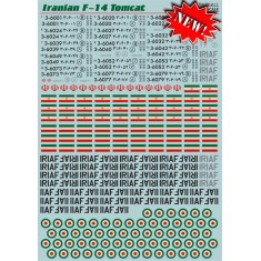 1/72 Wet Decals - Iranian Grumman F-14 Tomcat
