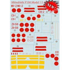 1/72 Wet Decals - Mitsubishi F1M Pete