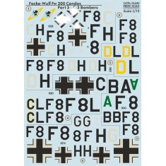 1/72 Focke-Wulf Fw 200 Condor Decals Part 3: C-3 Bombers