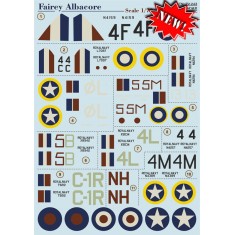 1/72 Fairey Albacore Decals