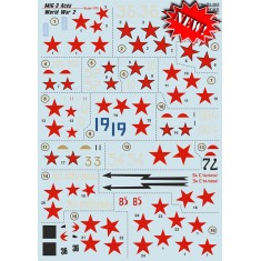 1/72 WWII MiG-3 Aces Decals 