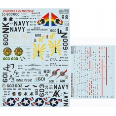 Decals for 1/72 Northrop Grumman E-2 C Hawkeye