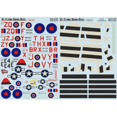 Decals for 1/72 V-1 Flying Bomb Aces Part. 4