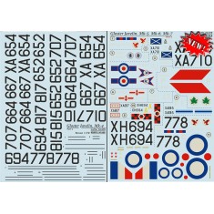 Decals for 1/72 Gloster Gavelin Mk.5, Mk.6, Mk.7 Part. 4