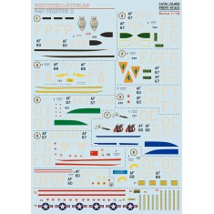 Decals for 1/72 McDonnel Douglas F-4D Phantom II