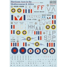 Decals for 1/72 Hurricane Aces in the Mediterranean & Africa. Part 2