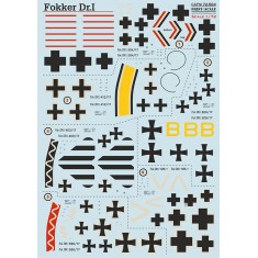 Decal for 1/72 Fokker Dr I Triplane