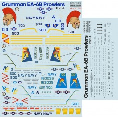 Decal for 1/72 Northrop Grumman EA-6 Prowler Part 4