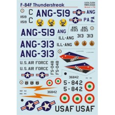 1/72 Republic F-84F Thunderstreak Decal