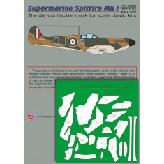 1/72 Supermarin Spitfire Mk.1 Masking & Decals