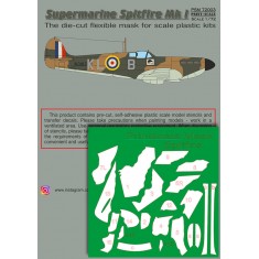 1/72 Supermarin Spitfire Mk.1 Masking & Decals