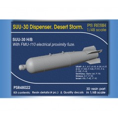 1/48 SUU-30H/B Dispenser w/FMU-110 Electrical Proximity Fuze 