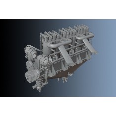 1/72 Le Rhone 9J Rotary Aircraft Engine