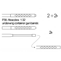 1/32 Republic P-47 Thunderbolt Pitot Tube