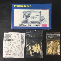 1/32 North American B-25 Mitchell Gun Ship Cockpit Set for HK Models