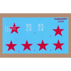 Decal for 1/32 Curtiss P-40 Warhawk Kuznetsov