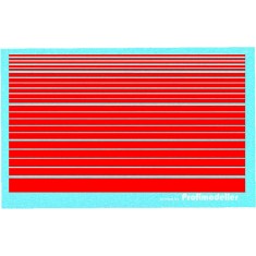 Decals for 1/32 Red Strips (strips 1, 2 , 3 , 4 and 8mm)