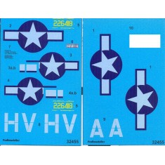 Decals for 1/32 Republic P-47D-25 Thunderbolt 27 Kills End of June 1944