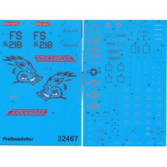 Decals for 1/32 F-16C block 32C 188nd FW Arkansas ANG Balad AB Iraq Summer 2005