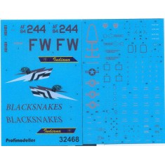 Decals for 1/32 F-16C block 25C 122nd FW Indiana ANG Al-Udeid AB Quatar Summer 2004
