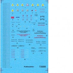 Decal for 1/72 Focke-Wulf FW-190 Stencils