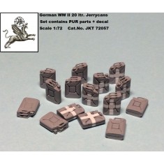 1/72 WWII German 20 ltr. Jerrycans
