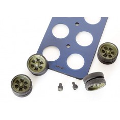 1/35 Russian MBT T-90A/ "Terminator" Wheel Mask for MENG TS-006 kit