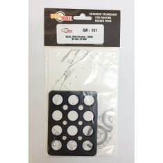 1/35 M2A3 / M3A3 Bradley Wheel Mask for Meng Models kits #SS-004/SS-006