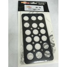 1/35 Gepard A1/A2 SPAAG Wheel Mask for Takom kits