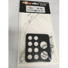 1/35 SdKfz.166 Sturmpanzer IV Brummbar Wheel Mask for Tamiya kits