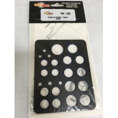 1/35 Archer SPG Wheel Mask for Tamiya kits