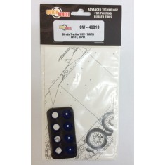 1/35 Citroen Traction 11CV Staff Car Wheel Mask for Tamiya kits #32517/89731