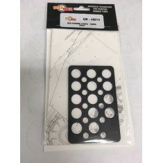 1/48 M26 Pershing T26E3 Wheel Mask for Tamiya kits