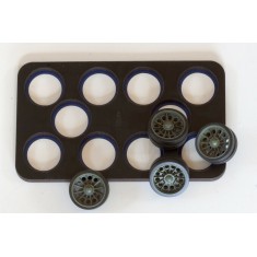1/48 Russian Medium Tank T-34-85 Wheel Masking for Tamiya kit #32599