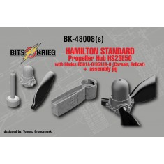 1/48 Corsair/Hellcat HS23E50 Propeller with 6501A-0/6541A-0 Blades and Assembly Jig