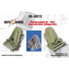 1/48 Bf 109E Seat with Belts for Wingsy Kits